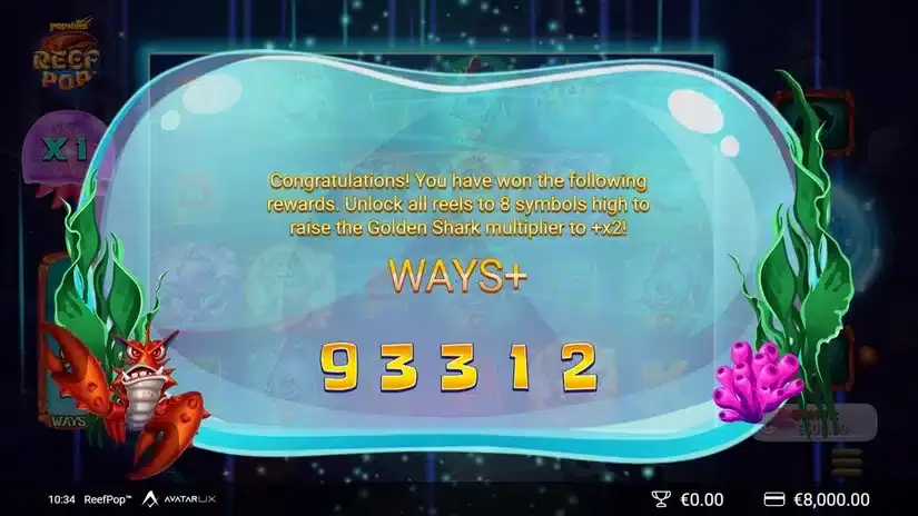 ReefPop slot screenshot 3