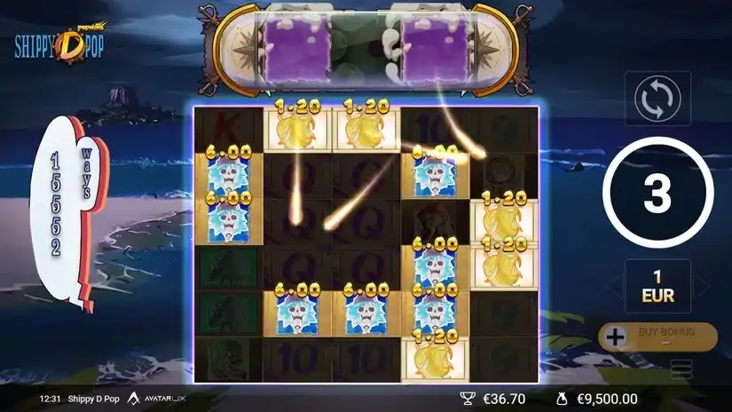 Shippy D Pop slot screenshot 5