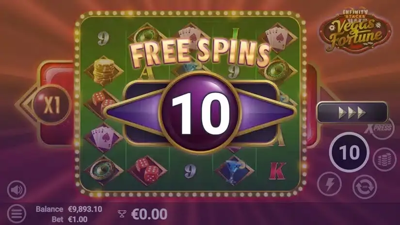 Vegas Fortune slot screenshot 2