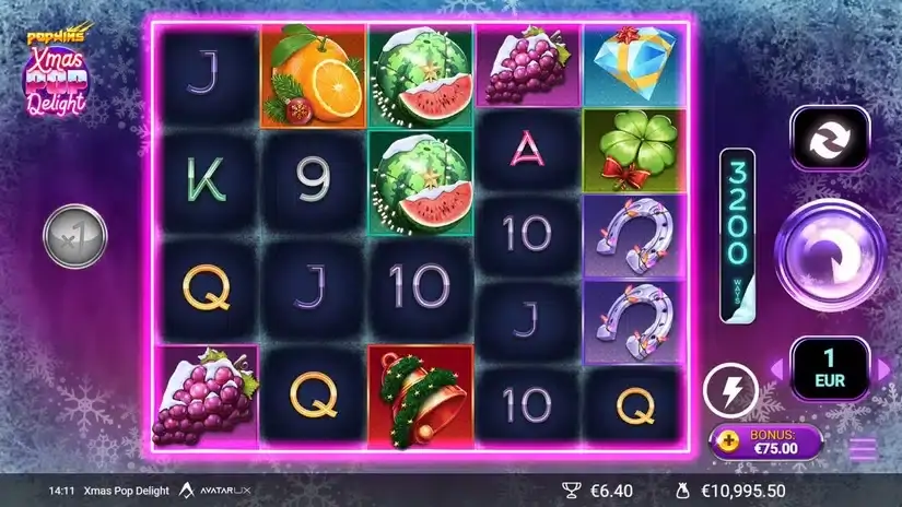 XmasPop Delight slot screenshot 4