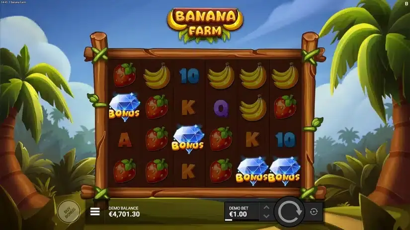 Banana Farm slot screenshot 2