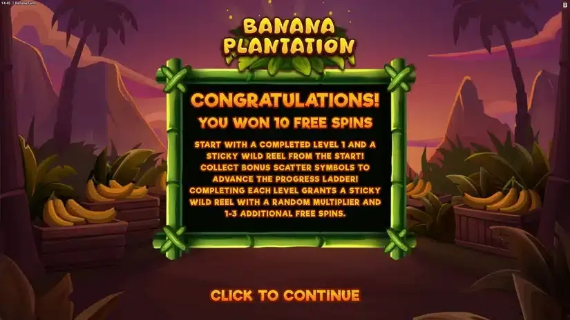 Banana Farm slot screenshot 5