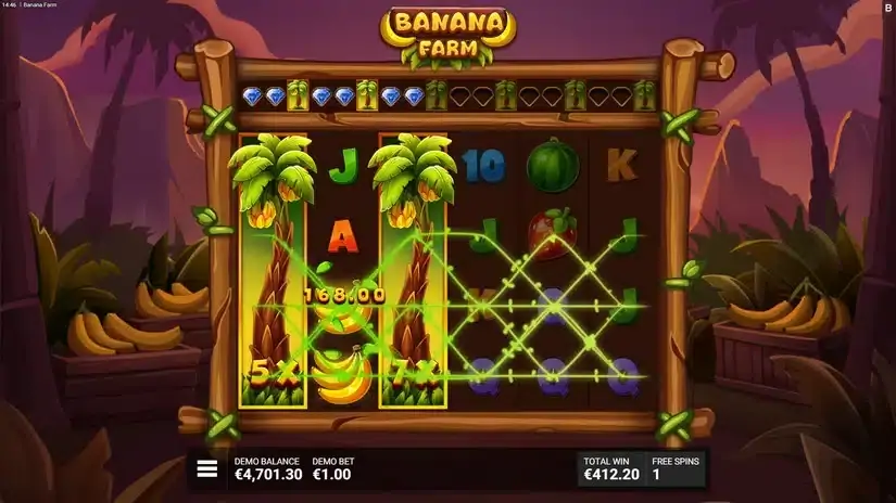 Banana Farm slot screenshot