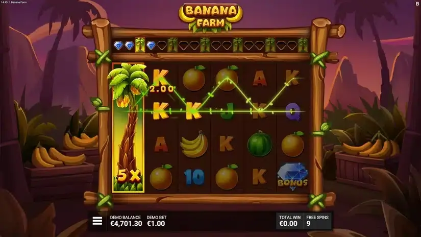 Banana Farm slot screenshot 4