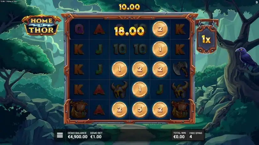 Home of Thor slot screenshot 