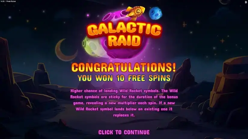 Pirate Rocket slot screenshot 6