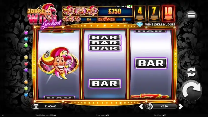 Jokrz Wild Jackpot slot screenshot 1