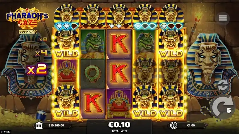 Pharaoh’s Gaze DoubleMax slot screenshot 4