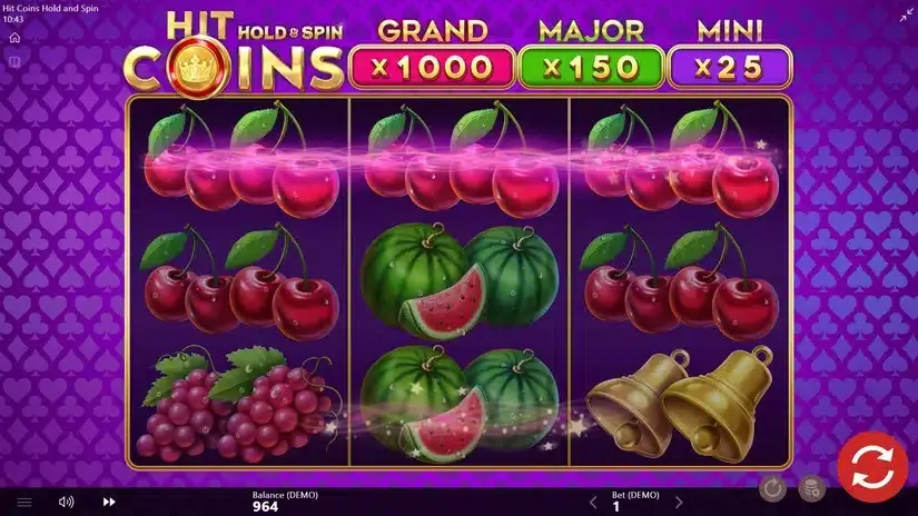Hit Coins Hold and Spin slot screenshot 3