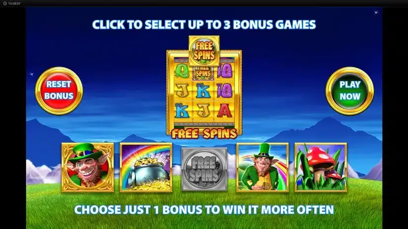 Rainbow Riches Pick and Mix slot screenshot 1