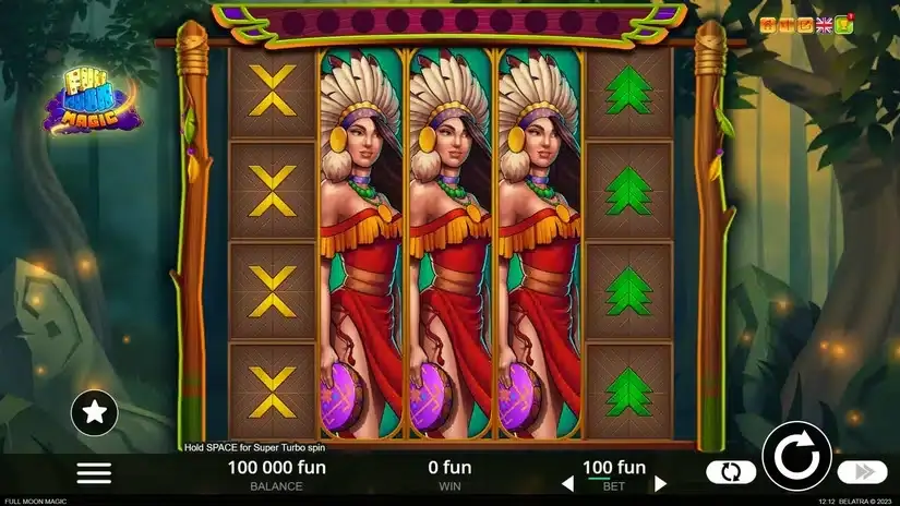 Full Moon Magic slot screenshot 1