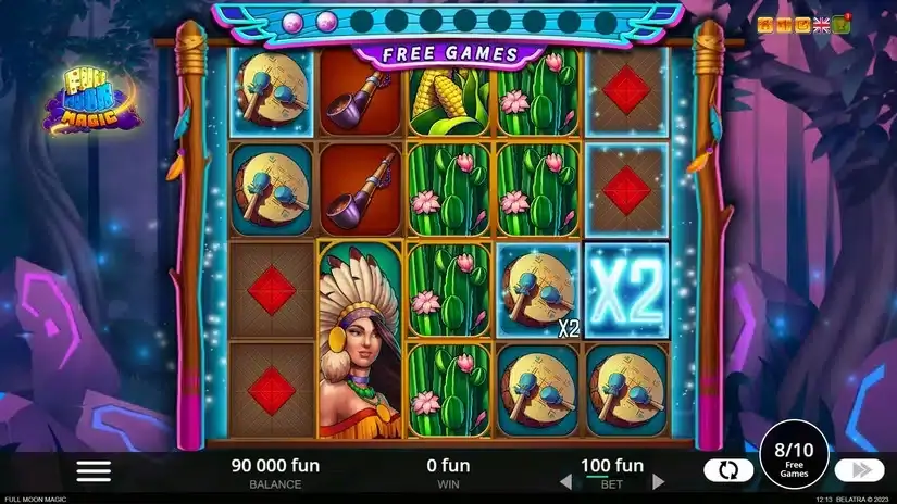 Full Moon Magic slot screenshot 4