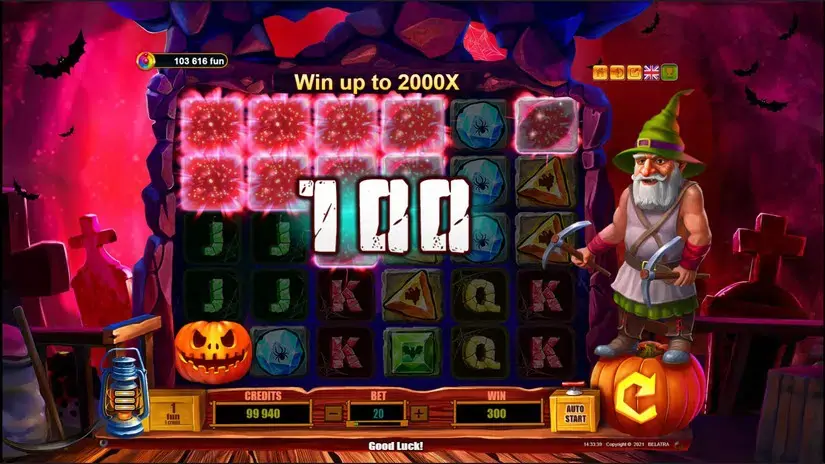 Halloween Crystals slot screenshot 4