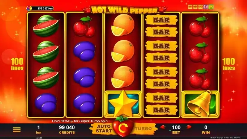 Hot Wild Pepper slot screenshot 1