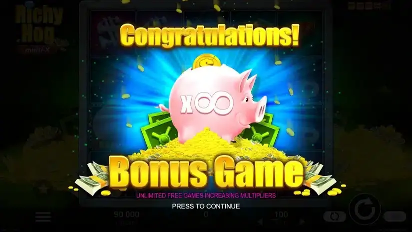 Richy Hog slot screenshot 3