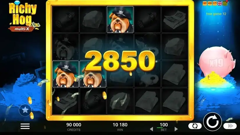 Richy Hog slot screenshot 