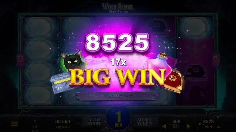 Witch School slot screenshot 7