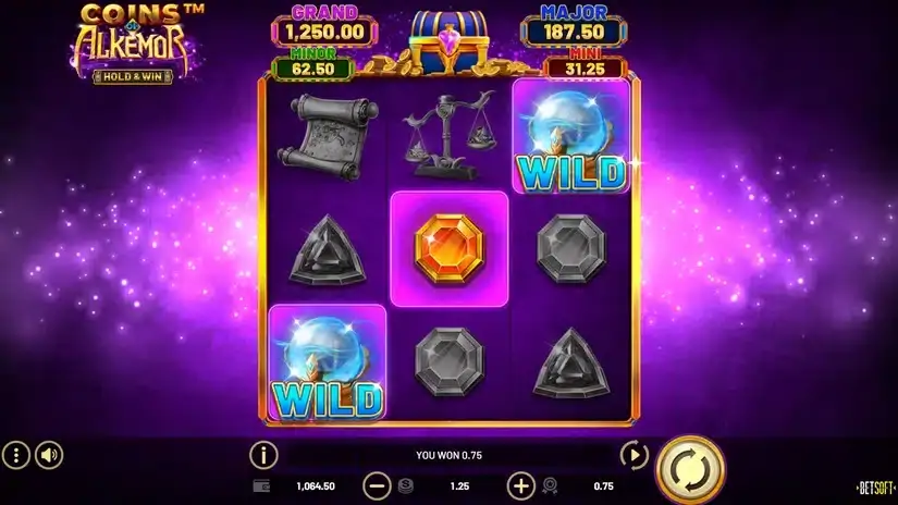 Coins of Alkemor slot screenshot 4