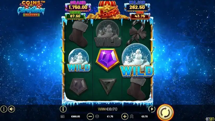 Coins of Christmas – Hold & Win slot screenshot 
