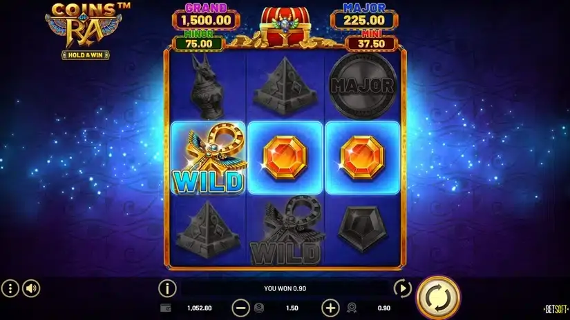 Coins of Ra slot screenshot 5