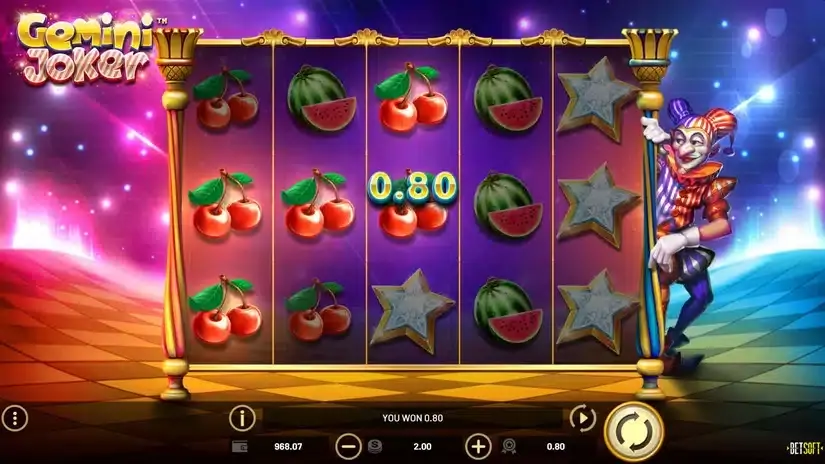 Gemini Joker slot screenshot 2