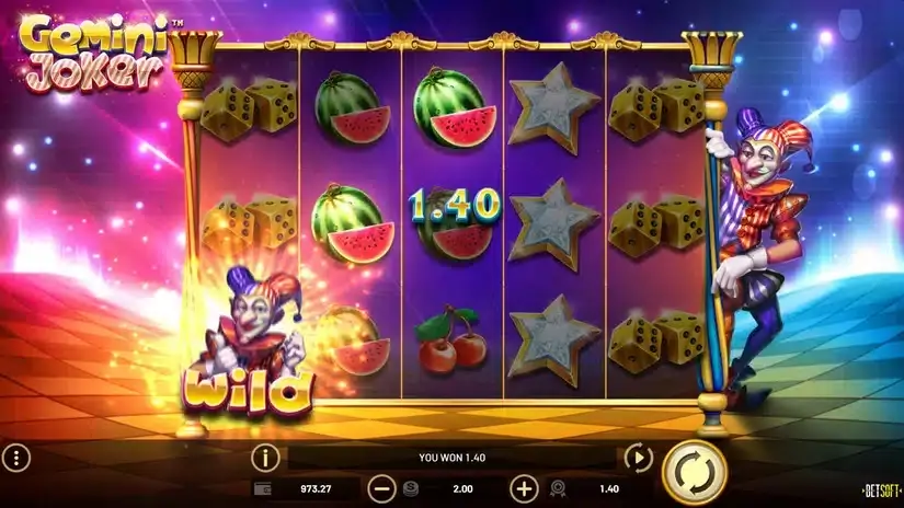 Gemini Joker slot screenshot 3