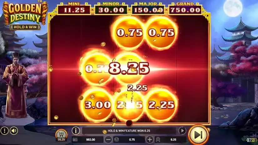 Golden Destiny – Hold & Win slot screenshot 3