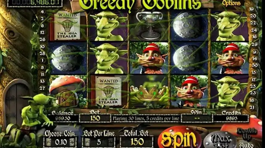 Greedy Goblins slot screenshot 2