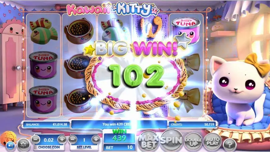Kawaii Kitty slot screenshot 3