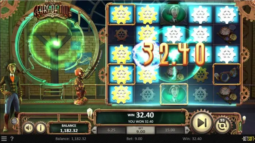 Miles Bellhouse and the Gears of Time slot screenshot 3