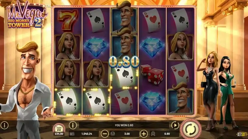 Mr. Vegas 2 slot screenshot 2