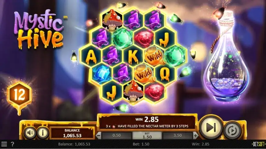 Mystic Hive slot screenshot 2