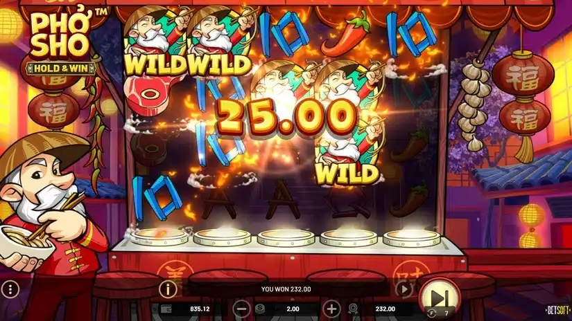 Pho Sho Hold & Win slot screenshot 3