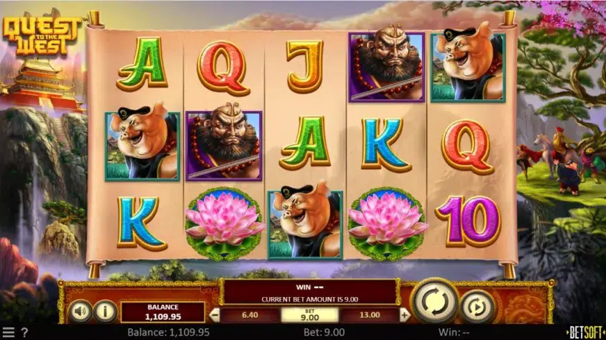 Quest to the West slot screenshot