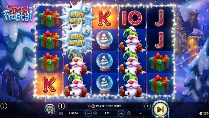 Stay Frosty! slot screenshot 2