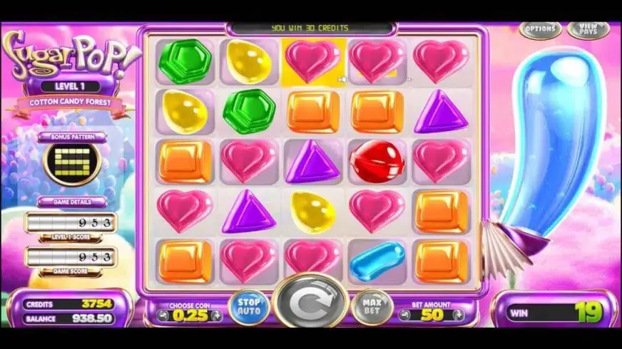 Sugar Pop slot screenshot 1