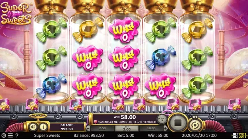 Super Sweets slot screenshot 4