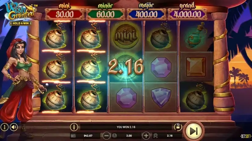 Wish Granted slot screenshot 