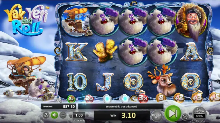 Yak Yeti and Roll slot screenshot 3