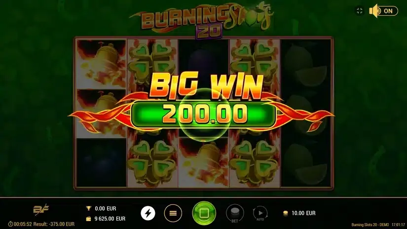 Burning Slots 20 slot screenshot 4