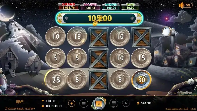 Chicken Madness Ultra slot screenshot 4