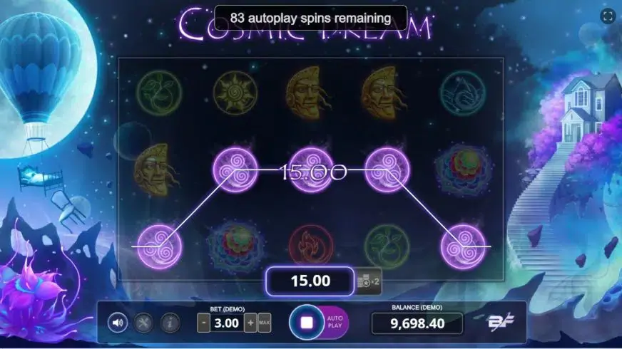 Cosmic Dream slot screenshot 4
