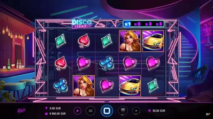 Disco Lights slot screenshot 1