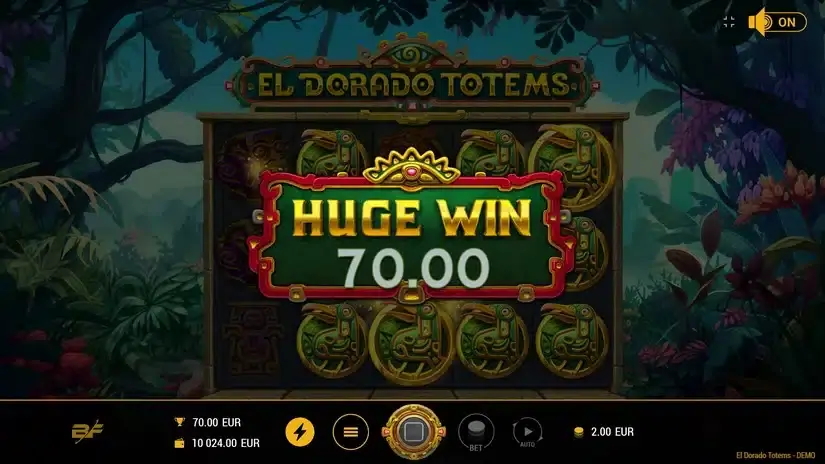 El Dorado Totems slot screenshot 4