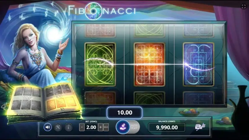 Fibonacci slot screenshot 2