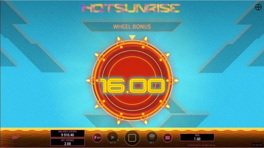 Hot Sunrise slot screenshot 5