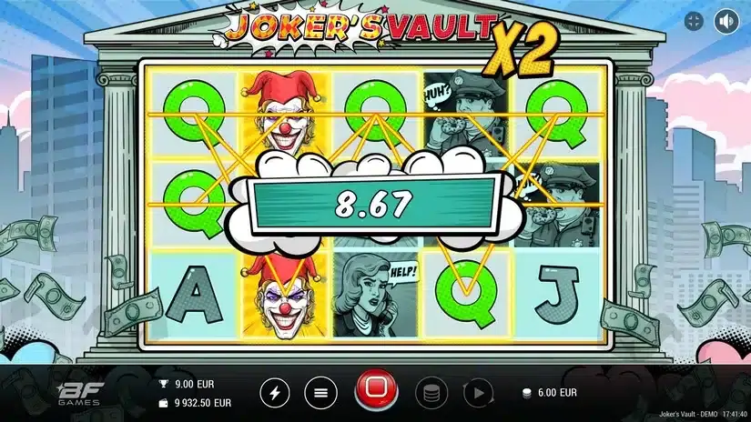Joker’s Vault slot screenshot 4