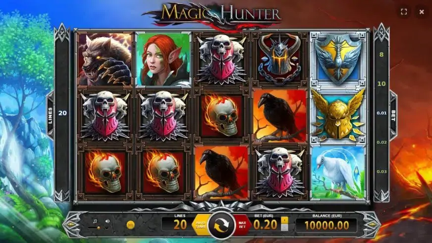 Magic Hunter slot screenshot 1