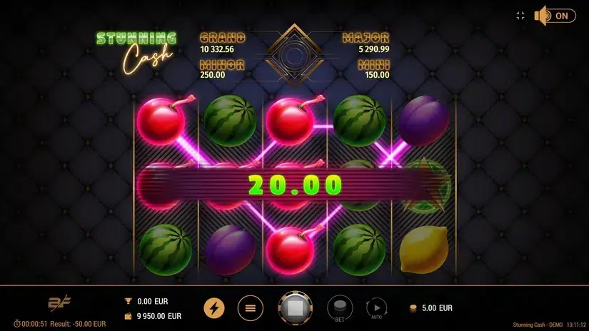 Stunning Cash slot screenshot 3
