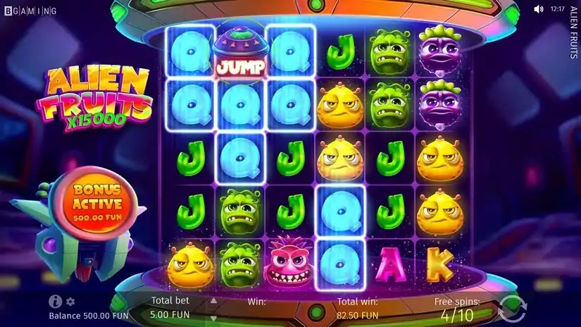 Alien Fruits slot screenshot 5